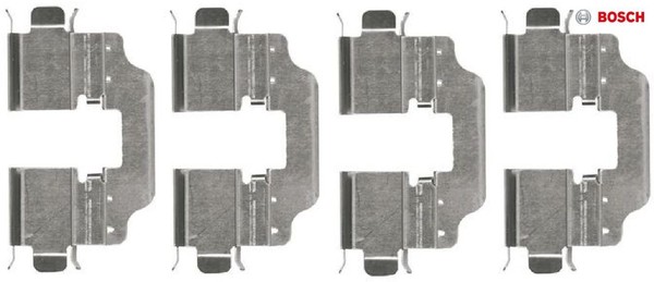 Bosch 1987474735 ZubehöRsatz FüR Scheibenbremsbelag ZubehöRsatz FüR Renault-image