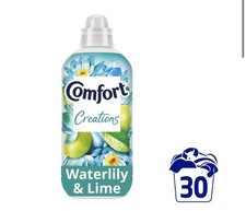 Comfort Creations Fabric Conditioner Waterlily & Lime 30 Washes 900ml