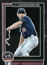 2022 Panini Stars & Stripes USA Baseball Jaxon Wiggins #40
