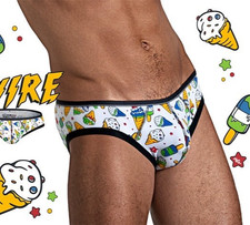 Aussiebum Underwear HotWire Briefs Medium (M) Mens Briefs Poss Gay Int