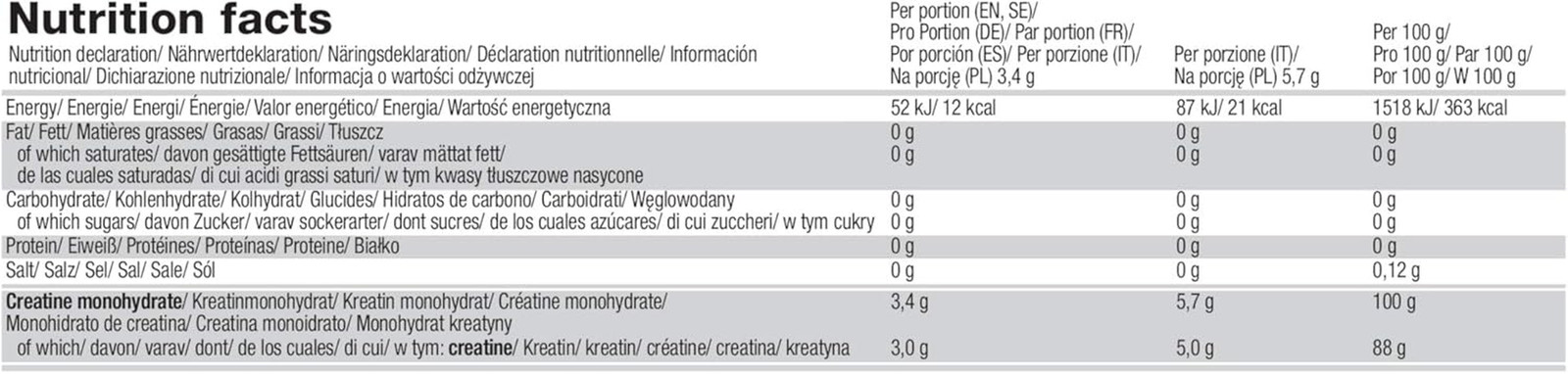 OLIMP Creatine Monohydrate Powder Creatina (550 G) - 3