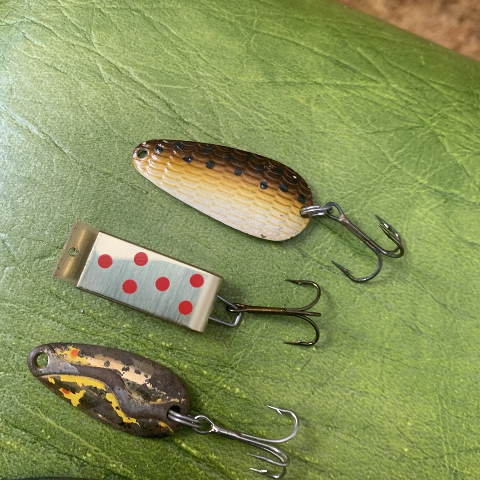 SEÑUELOS DE PESCA VINTAGE K.O. CUCHARAS WOBBLER CORDELL KAMLOOPER THOMAS CYCLONE Foto 4 de 4