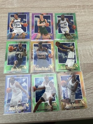 E-X2000 NBA Cards 1996-1997 Skybox Lot 19 PCS Basketball Cards Basketball Cards