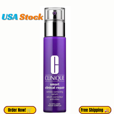 Clinique Smart Clinical Repair Wrinkle Correcting Serum 1oz 30ml NWOB New