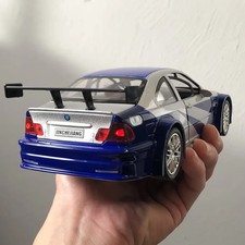 1:24 BMW M3 GTR E46 Diecast Alloy Metal Racing Model Car Collectible Toys Gift