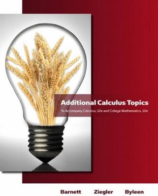 Additional Calculus Topics for Calculus for Business, Economics,
