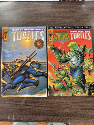 TEENAGE MUTANT NINJA TURTLES  #1  TMNT COMBINE & TMNT Savage Dragon Crossover