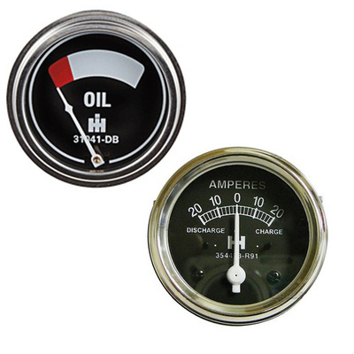 #ad Amp amp; Oil Pressure Gauge Set Fits FARMALL Fits Cub Tractor Models 1948 54 $92.99