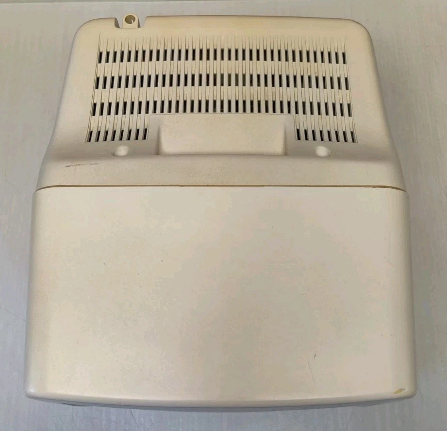 Rare White Sansui 9" COM0952 Color CRT TV VHS Retro Gaming *TESTED-BAD VHS-READ* - Image 4 of 4