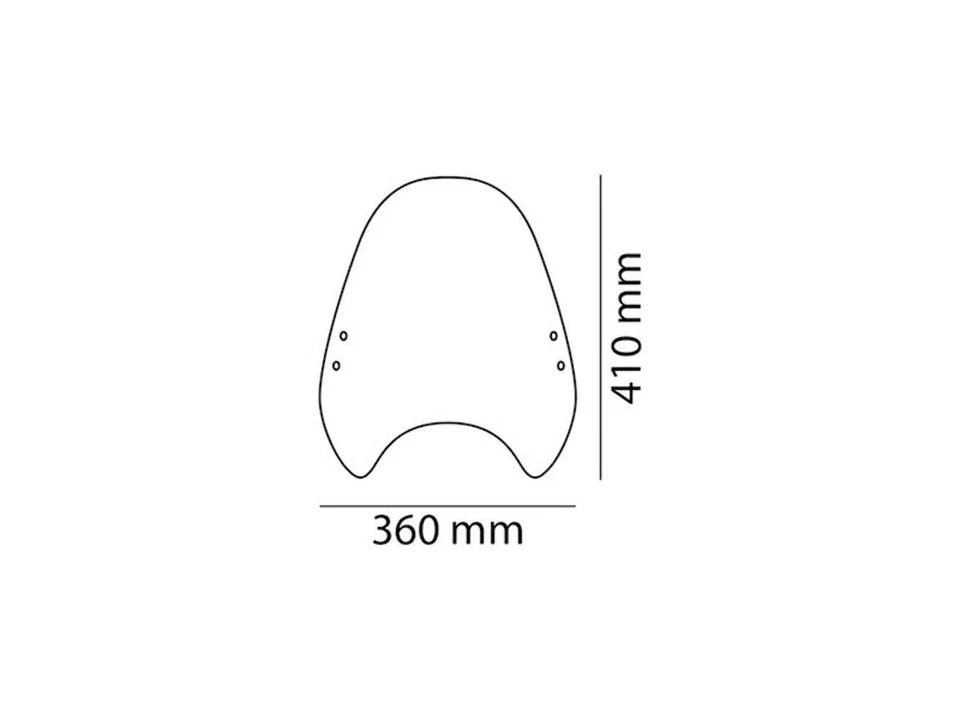 Parabrisas Puig Custom II Pantalla Transparente para Kawasaki Zephyr 750 (91-99) Foto 2 de 4