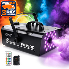 1500W Fog Machine Outdoor Indoor, Halloween Smoke Machine Fog 20000 CFM
