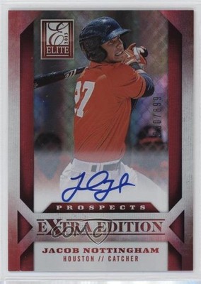 2013 Panini Elite Extra Edition 80/899 Jacob Nottingham #167 Auto y5m