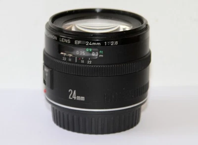 Objectif Canon 24mm F2.8 28mm 50mm 60mm 35mm 40mm 24 28 60 40 mm IS STM - Photo 1/3