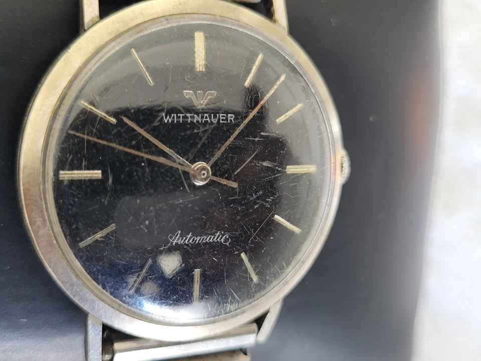 DE COLECCIÓN WITTNAUER AUTOMÁTICO USADO FUNCIONANDO  Foto 2 de 4