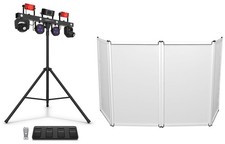 Chauvet DJ GigBAR MOVE  ILS Lighting Kit w/Tripod Footswitch Remote Bags Facade