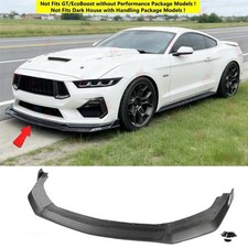 Front Carbon Fiber Look Spoiler Lip Splitter ...