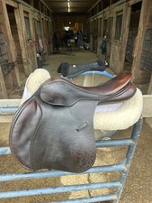 COUNTY CONQUEST 17.5&rdquo; jump saddle- MEDIUM TREE- WOOL FLOCKED!