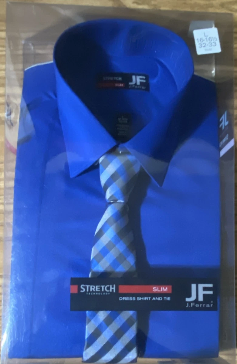 J. Ferrar Slim Dress Shirts for Men for sale | eBay