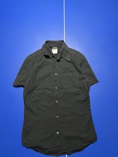 Dolce & Gabbana D&G Black Short Sleeve Dress Shirt Men’s Size M
