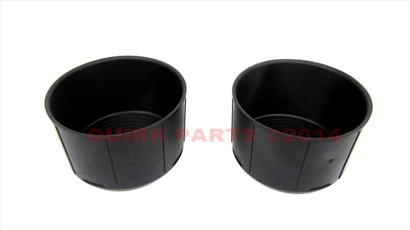 Inserto de portavasos de goma para Dodge Ram 1500 (2009-2013) y 2500/3500 (2010-2013) - Par (N/P MOPAR NEW)