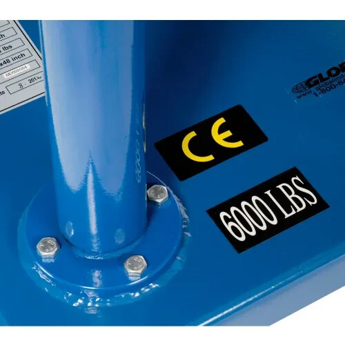 NEW! Work Positioning Post Lift Table Foot Control 6000 Lb. Cap 48x32 ...