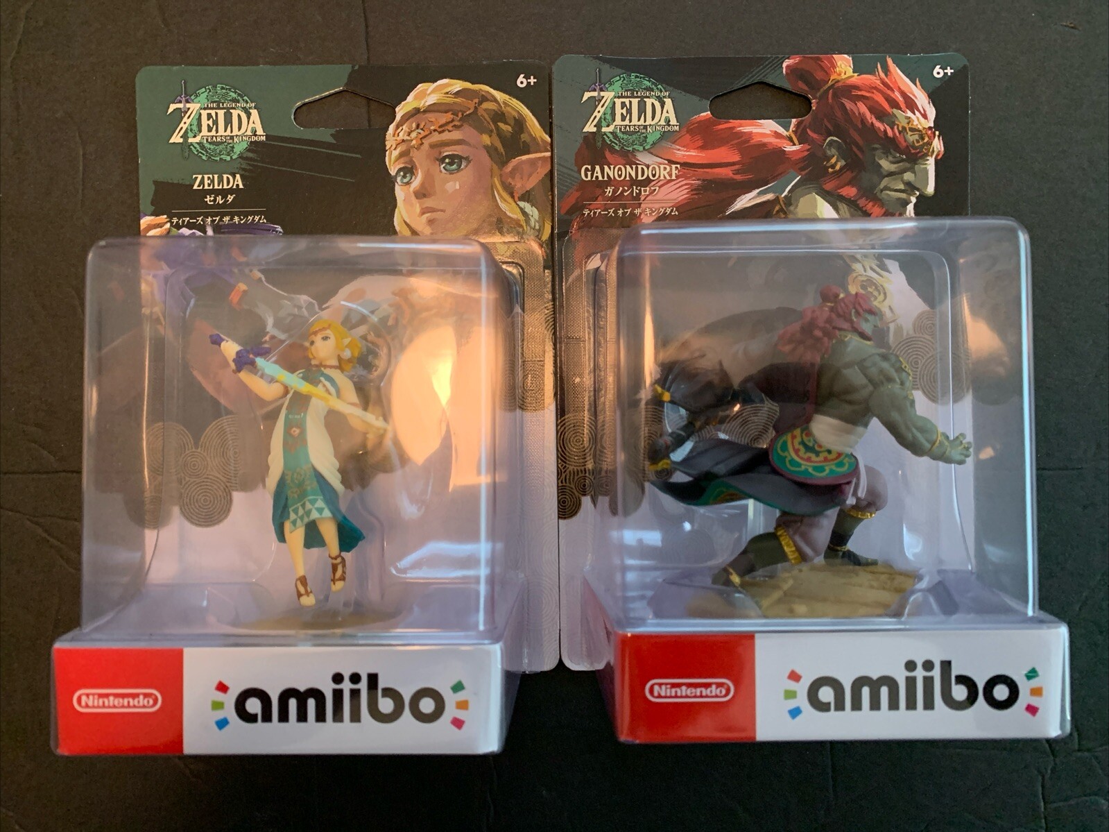 The Legend of Zelda Tears of the Kingdom Amiibo Lot of 2 Zelda