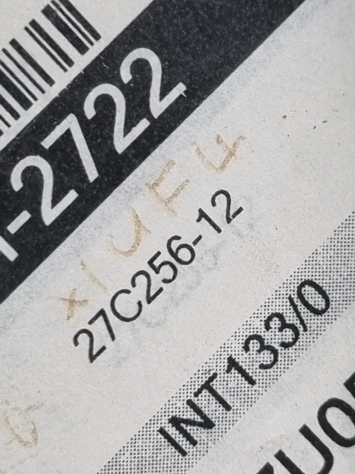 ST MICRO 27C256-12 M27C256-12F1 EEPROM 10/PK (u4.5) - Image 4 of 4