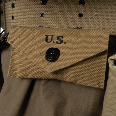 American Khaki First Aid Pouch - US Authentic Reproduction First Aid Pouch