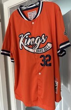 Hustle Gang Kings Hardball premium athletic goods Baseball Jersey 32 Extra 3 XL