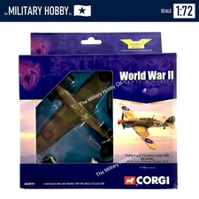 1:72 Corgi Aviation Archive WWII British Airforce Hawker Hurricane IIB No.73 SQD