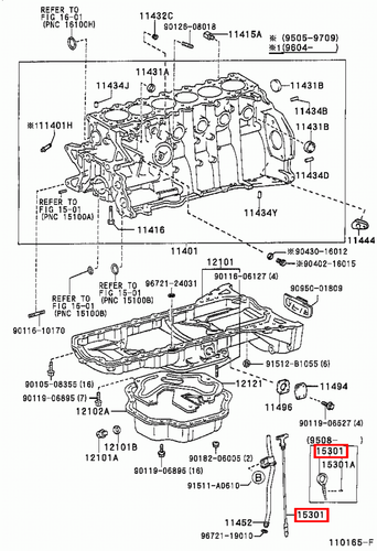 Genuine Cresta JZX93 JZX91 JZX90 1JZ GE 2JZ 1JZ Oil Level Indicator Dip Stick - Picture 9 of 19