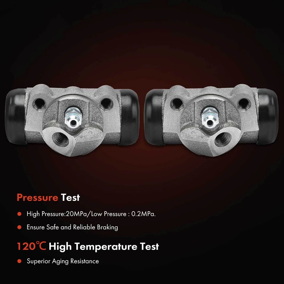 2x Cilindro de rueda de freno de tambor lateral trasero para Ford F-150 F-250 LTD Victoria Galaxie Foto 4 de 4