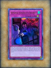 Yugioh World Legacy’s Secret MP18-EN218 Ultra Rare 1st Ed NM