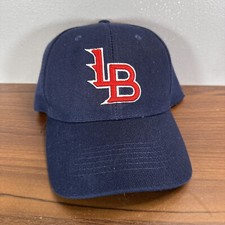 Louisville Bats Hat Cap Adult Blue Strapback Minor League Baseball Dad Mens