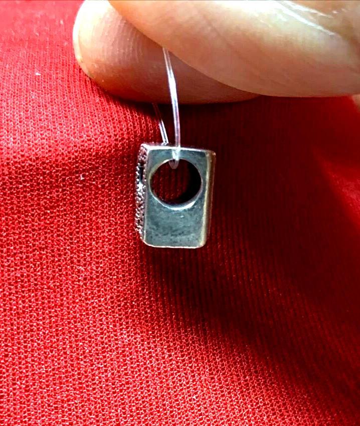 PANDORA LETTERA INIZIALE R IN ARGENTO 925 ORIGINALE PUNZONATA - Immagine 2 di 4