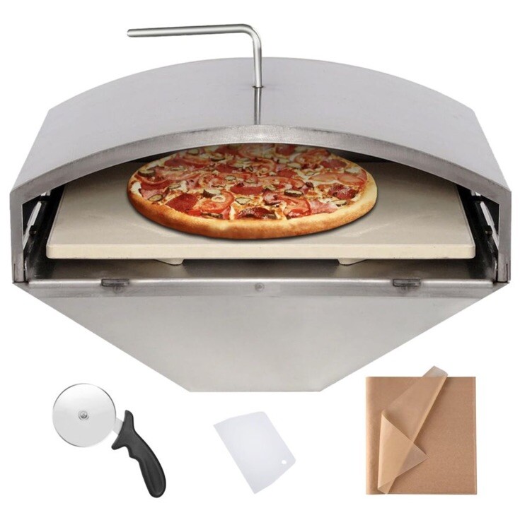 Wood Fired Traeger Pizza Oven Attachment Pizza Oven For Pellet