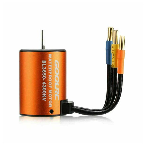 3650 4300KV Waterproof Brushless Motor With ESC Combo Set for 1/10 Scale RC Car - Picture 4 of 8