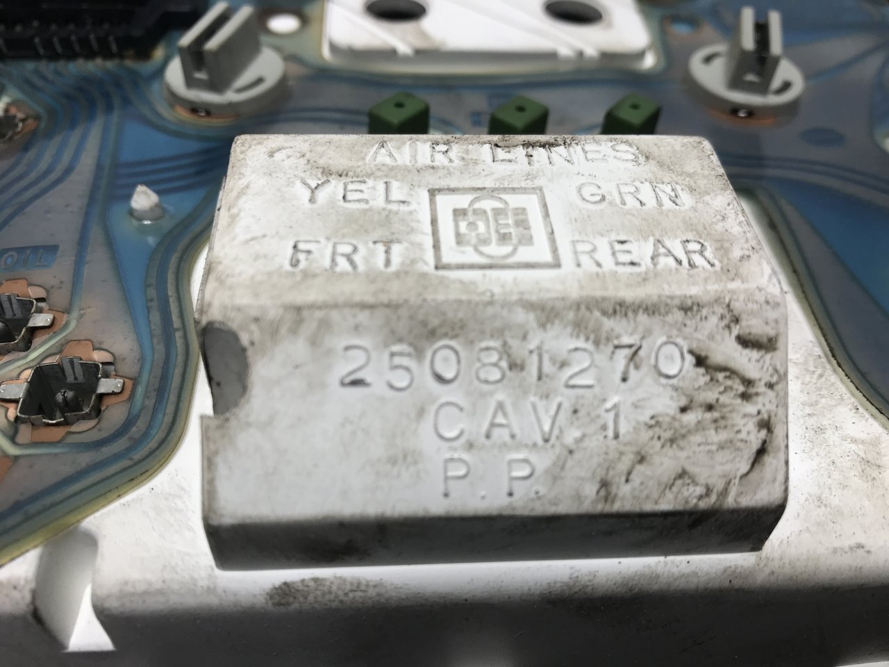 GMC Topkick Speedometer Cluster 25081270 148 990 Miles for sale  