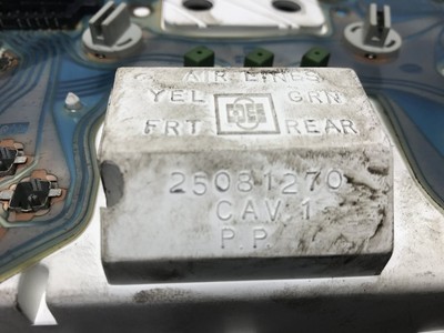 GMC Topkick Speedometer Cluster 25081270 148 990 Miles for sale  