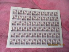 Norfolk Island 1966 - Surcharged  5c -  U/M MNH Complete Sheet Of 60 - SG67