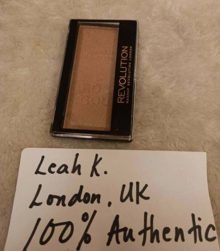 Genuine Revolution Makeup London Ingot Highlighter Palette 12G in Rose Gold  - Image 2 of 3