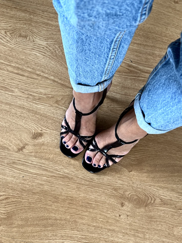 Сандалии на шпильке с ремешками MALENE BIRGER, РАЗМЕР США 6,5, ЕС 37, Великобритания 4 - Изображение 3 из 4