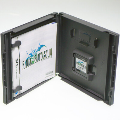 Final Fantasy III 3 Nintendo DS Japan Import Boxed Square Enix