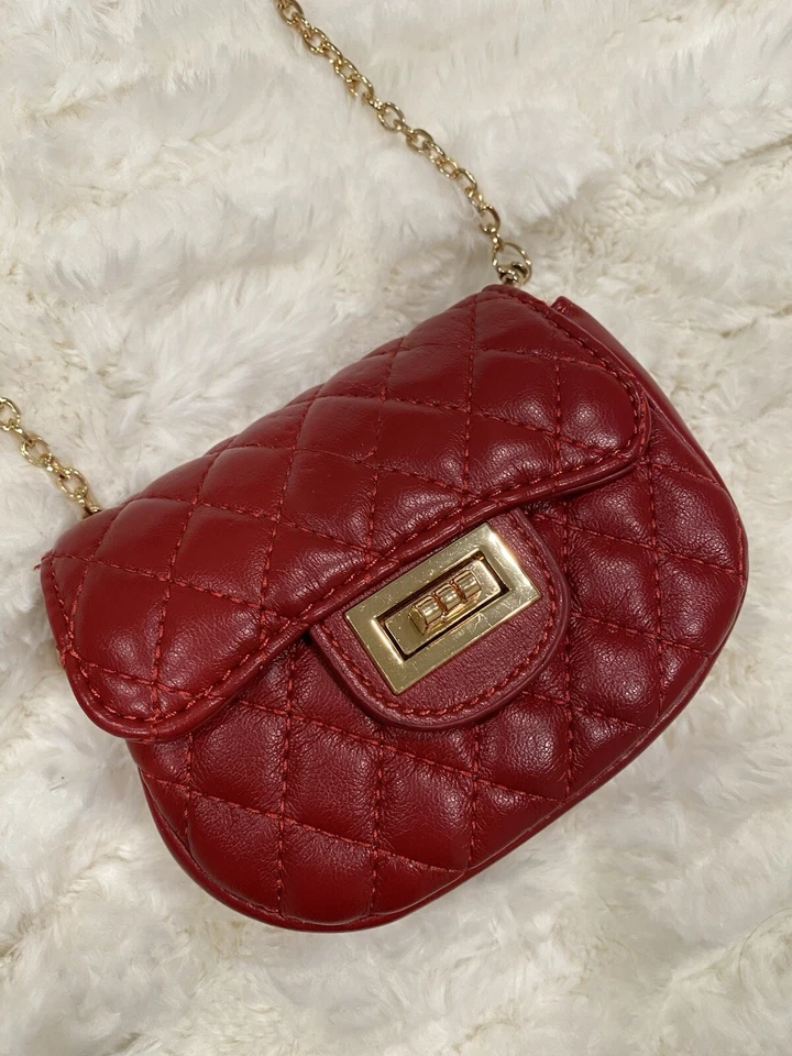 NUEVO Bolso Bandolera/Bolso de Mano Urban Expressions Hecho a Mano de Lujo Rojo Pam Conv Foto 4 de 4