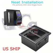 2PCS Car Rocker Switch Clip Panel Patrol Holder Housing ARB Carling Style