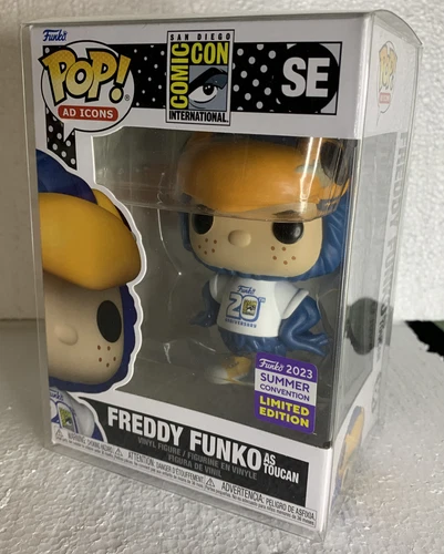Funko Pop Ad Icons SE Freddy Funko As Toucan 2023 SDCC Official Sticker