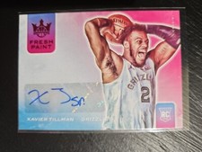 2020-21 Court Kings Fresh Paint Autographs Violet #5 Xavier Tillman /99