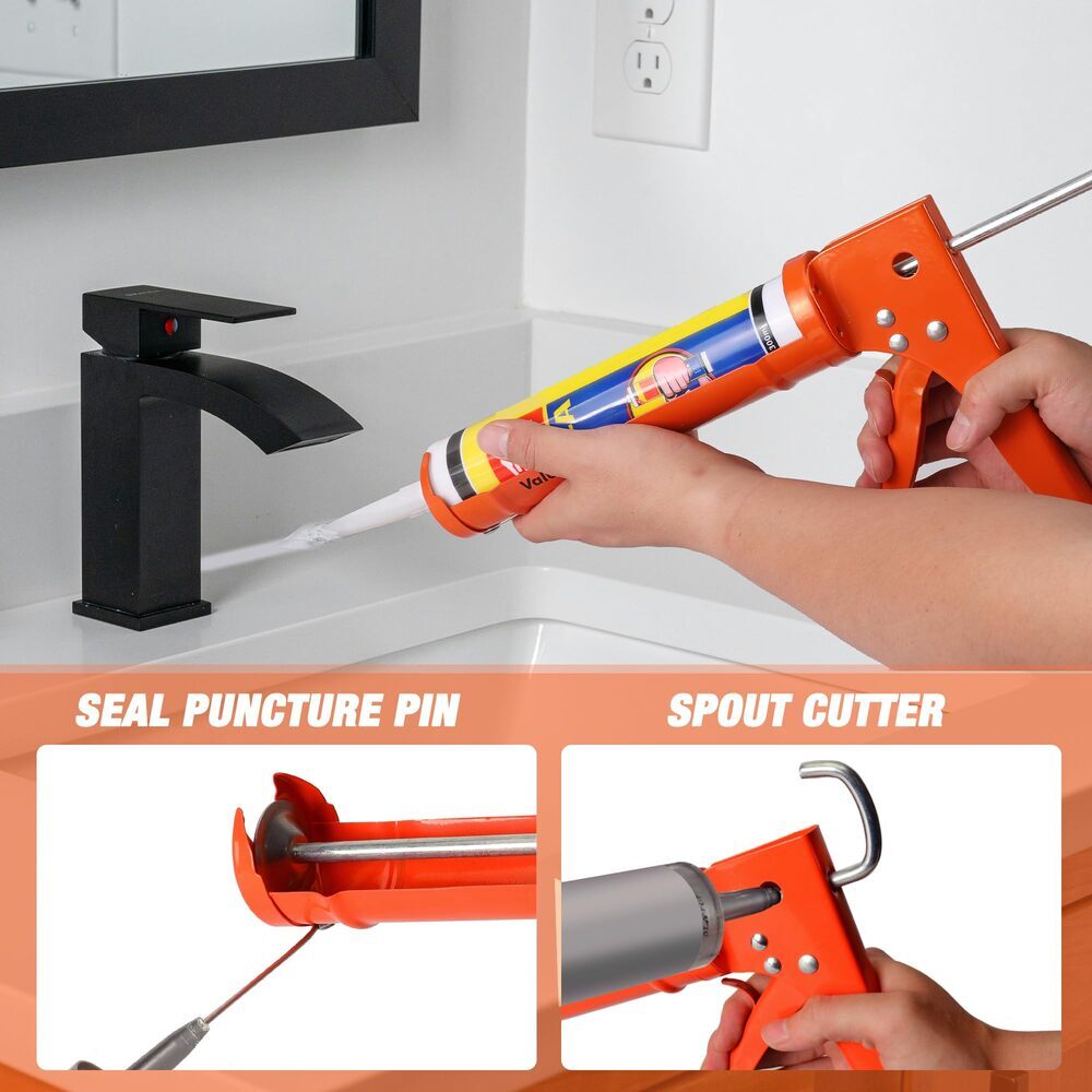 ValueMax Caulk Gun & Caulk Scraper Kits Sealant Grout Scraper Caulk Remover Tool