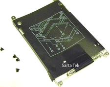 HP EliteBook 2560p 2570p Hard Drive Caddy Bracket with 8 screws