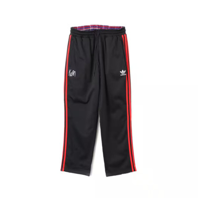adidas x Korn Track Pant Reversible Joggers Black Red JG1340 XS